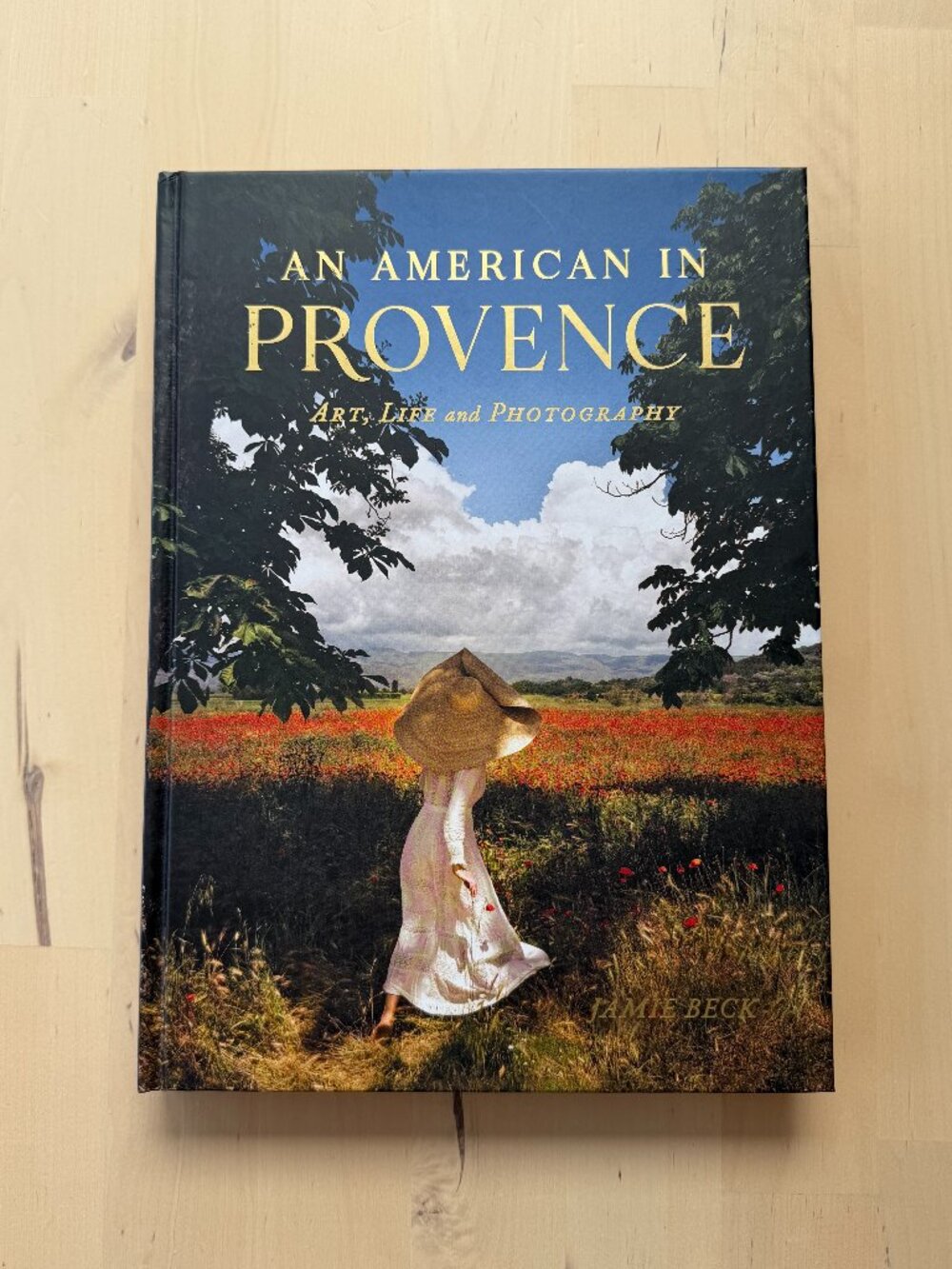 jamie beck an american in provence signed coffee table photo book brand new